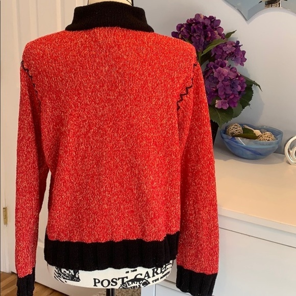 Vintage Fia Italia Hand loomed Full Zip Cardigan - Picture 4 of 7